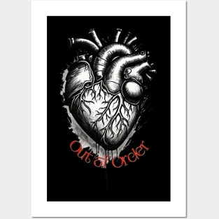 Heart Out of Order Posters and Art